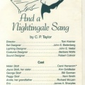 And a Nightingale Sang - cast